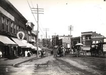 A Busy Day at Malone  N.Y.