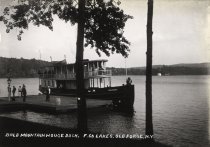 Bald Mountain House Dock. F. Ch. Lakes, Old Forge, N.Y.