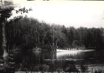 Makeing the Channel. 3 & 4th Lakes. At High Speed. B.M.S. Shore.