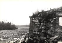 At Newton Falls. Above the Dam. No.11.