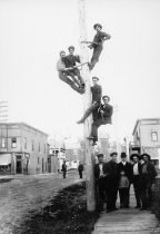 photo - mounted; contact print