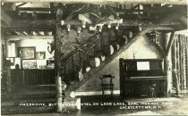 Mezzanine, Blythewood Hotel on Loon Lake, Earl Monroe Prop., Chestertown, N.Y. 1613.