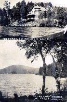 Cottage on Chilson Lake.;"Yo-Ho Camp" Moores