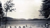 Sacandaga Lake & Moffett Beach, Lake Pleasant, N.Y. 1107.