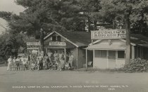 Jigger's Camp on Lake Champlain  4 Miles North of Port Henry, N.Y. 1414.