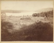 417. Upper Saranac Lake from Sweeney Carry.