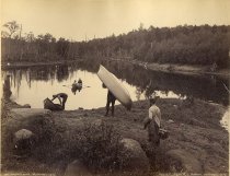 390. Raquette River. At Sweeney Carry.