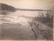 Tupper Lake from Bog River Falls, Adirondacks.