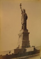 774. Statue of Liberty, New York Harbor, from Steamboat Landing.