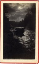 Birmingham Falls by Moonlight, Ausable Chasm.