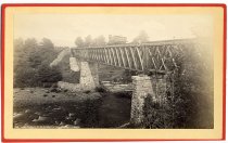 Adirondack R.R. bridge across the Sacandaga.