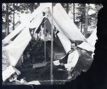 A.C.A., 1891 - A Tent Interior. E.C. Burling, Newark.