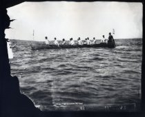 A.C.A. 1891. Mohican War Canoe.