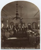 710. Dining Room, Fort Wm. Henry Hotel.