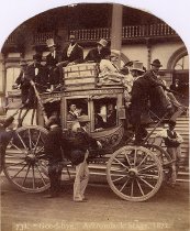 734. "Good-bye," Adirondack Stage, 1872.