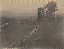 93. South from Grand View House, Lake Placid.