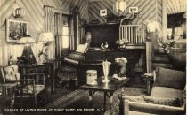 Corner of Living Room, at Higby Camp, Big Moose,N.Y.