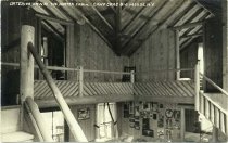 Interior View of the Harter Cabin, Camp Crag Big Moose, N.Y.