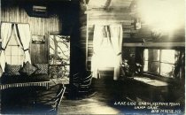 Lakeside Cabin Sitting Room Camp Crag. Big Moose, N.Y.