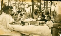 A Picnic by The Saranac River