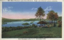 Blue Mountain Lake from Merwin's.  Eagle and Utowana Lakes in distance, Blue Mountain Lake, N.Y., Adirondack Mts.