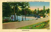 Looking Toward Inlet From State Road, Fifth Lake In Foreground, Inlet, N.Y.