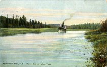 Adirondack Mts., N.Y., Marion River at Halfway Trees