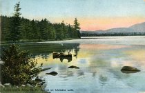 Adirondack Mts., N.Y., Sunset on Utowana Lake