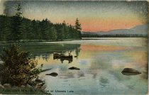 Adirondack Mts., N.Y., Sunset on Utowana Lake