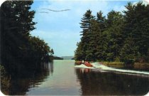 Speedboat Riding Through Channel from Third to Fourth Lakes