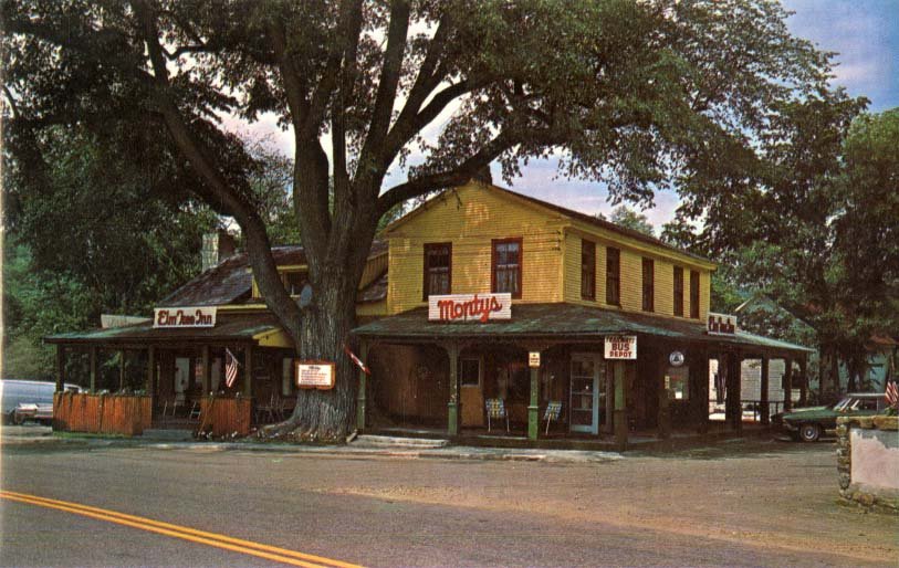 Mony S Elm Tree Inn Postcard Adirondack Experience
