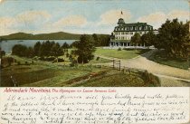 Adirondack Mountains, The Algonquin on Lower Saranac Lake.