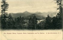 Mts. Skylight, Marcy, Haystack, Basin, Saddleback and The Gothics, In the Adirondacks, N.Y.