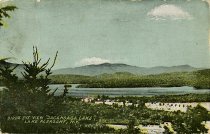 Birds Eye View "Sacandaga Lake", Lake Pleasant, N.Y.