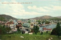 General View of Saranac Lake and Mt. Baker, N.Y.