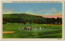 Ninth Hole, Golf Course, 100 Yards From Hotel At Scaroon Manor, Schroon Lake, N.Y.
