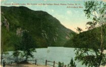 Lower Ausable Lake, Mt. Colvin and the Indian Head, Keene Valley, N.Y., Adirondack Mts.
