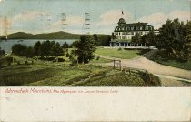 Adirondack Mountains, The Algonquin on Lower Saranac Lake.