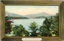 Lake Placid and Whiteface Mountain From Whiteface Inn, Adirondacks, N.Y.
