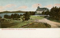 Adirondack Mountains, The Algonquin on Lower Saranac Lake.