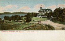 Adirondack Mountains, The Algonquin on Lower Saranac Lake.