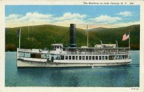 Gateway of Silver Birches Drive on Lake George, N.Y.