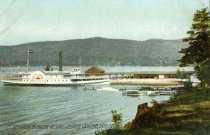 Steamer Horicon at Lake George Landing, Lake George, N.Y.