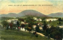 Birds Eye View of Warrensburgh, N.Y., The Adirondacks