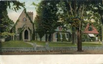 Adirondack Mts., Episcopal Church and Rectory, Warrensburg, N.Y.