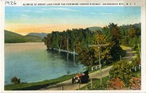 Glimpse of Brant Lake from the Fenimore Cooper Highway, Adirondack Mts.