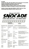 Snocade, February 14-23, 2014, Indian Lake, New York