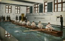 Rowing tank, Syracuse University Gymnasium, Syracuse, N.Y.
