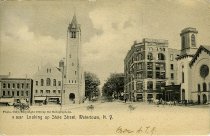 Looking up State Street, Watertown, N.Y.