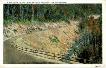 A Big Turn of the Mohawk Trail Through the Berkshires